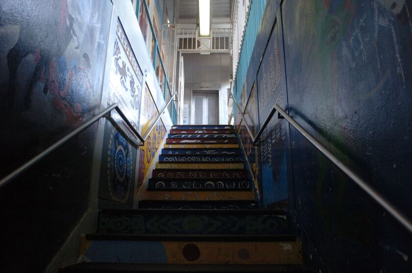 18th Street Pink Line station mural