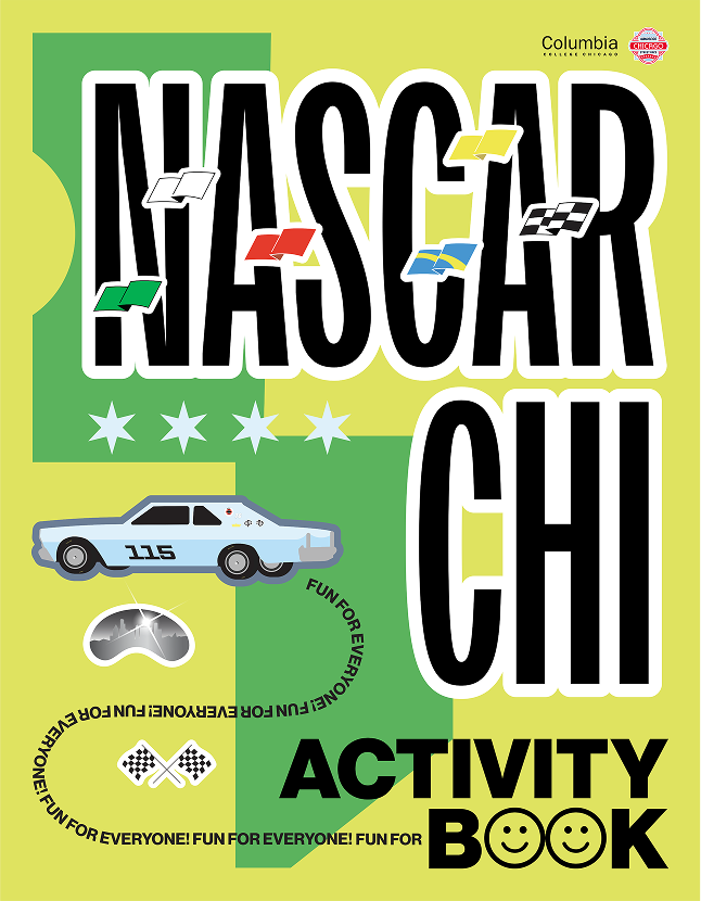 The activity book cover